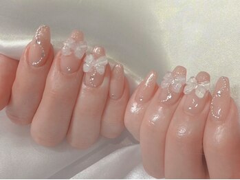 リリ 博多店(Lily)の写真/ニュアンス系や凝ったアートがお好きな方にオススメ★持込デザインもOK！あなたの理想の指先が叶う♪