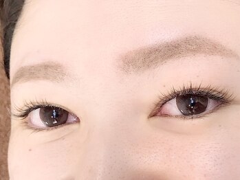 ミニョンアイラッシュデザインサロン 北花田店/フラットマットラッシュ カラー