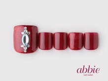 ネイルサロンアビー 北千住店(abbie)/ボルドービジュー　￥10615