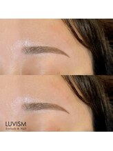 ラヴィズム アイラッシュ アンド ネイル (LUVISM)/アイブロウWAX★ 担当:時田