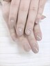 ［ハンド］ワンカラー1本アート ¥4,200