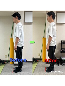 ウェルネスストレッチ バンバン/Before After