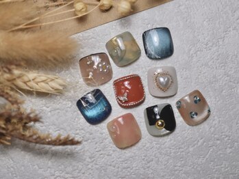 ルディメール(Rudymale)の写真/足元もこっそり衣替え♪あなただけのお気に入りのデザインで足元から華やかに★豊富なサンプルをご用意!