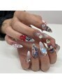 NAIL STUDIO UZU 有田店 プリント・エアブラシ・猫爪の珍しいデザインも大好物です!