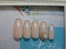 ラテネイル(Latte Nail)/大人ワンポイント