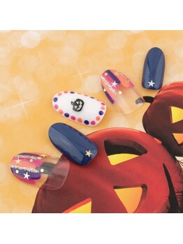ラ カゼッタ(La casetta)/ハロウィンかぼちゃネイル