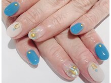 カラン 焼津店(CALIN)/夏のシェルグラデーション