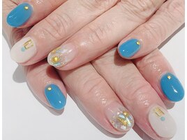 夏のシェルグラデーション