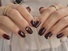アイネイルズ 吉祥寺店(I nails)/つぶつぶシンプル秋色ネイル