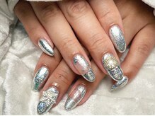 サロンサルート 本店(salon salute)/～ユニコーンのホイルアート～