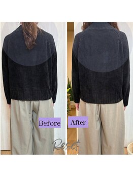 リセット(Reset)/姿勢が変わると印象が変わります