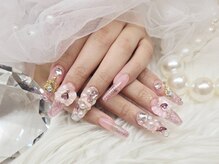 ルノン(Lunon)/ピンクメルヘンネイル