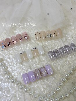 ファーストネイルアンドアイラッシュ(1st NAIL&eyelash)/TrendDesign7900円