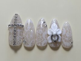 レース3Dハイビスカス¥10480