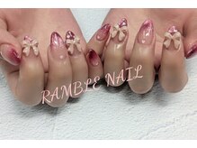 ランブルネイル(RAMBLE NAIL)の雰囲気(艶&美フォルムワンホンも人気★マグネット、フラッシュ80色★)