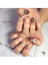 アイリーネイル(IRIE NAIL)/ジェル　手描き　4本アート