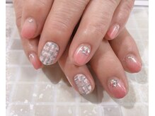 ココ ネイル(Coco Nail)/ツイードandシュガーパウダー