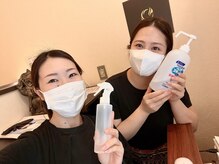 アジール 長岡リバーサイド千秋店(agir)/消毒も徹底しています！