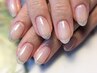 【hand】クリアネイル／自爪風／艶消し／補強／美爪育成
