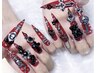 【Hand】チップ長さだしMAXロングつけ放題★【XLサイズ】期間限定　¥19980