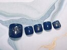 8月定額フットネイルアート