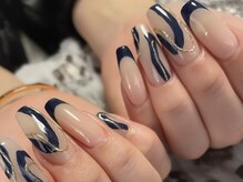 シック(chic)/デザインが映えるロングネイル