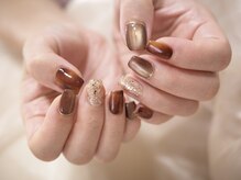 ネイルサロン モネ(Monet)/べっ甲　秋マグ