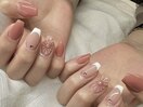 大人気お花ネイル！