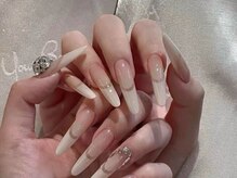 ラメール(La mer)/冬のスノーホワイトネイル