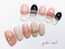 ガロ(Nail galo)/定額ジェルネイル　¥5500