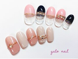 定額ジェルネイル　¥5500