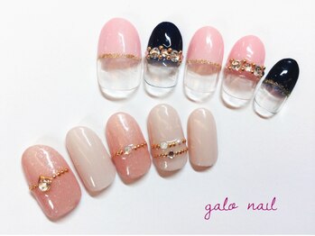 ガロ(Nail galo)/定額ジェルネイル　¥5500