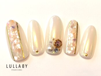 ララバイ 恵比寿店(LULLABY)/オーロラミラーネイル