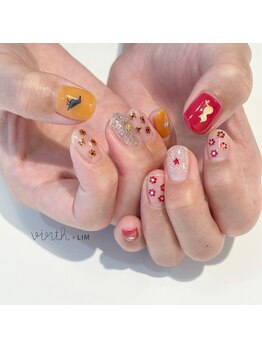 バースプラスリム(virth+LIM)/ジェルネイル 150分制