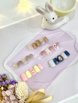 ネイル チップス イオンタウン姶良店(NAIL TIPS)の写真/《鹿児島で4店舗☆初めてのネイルはNAIL TIPSへお任せ》4月限定!月替わりハンド¥4500♪