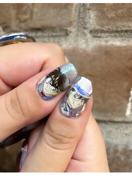 シー(SHE)/キャラクターネイル