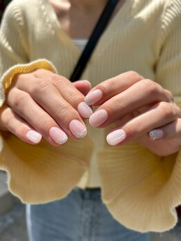 アトリエ ポノ(atelier pono)/シンプルリボンネイル