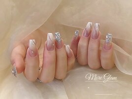 ラメ　カラーグラデーション