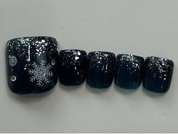 冬雪ラメキラキラ¥7500