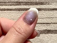 ブラウ ネイル パーティー(Blau Nail Party)/チークマグネットフレンチ/春
