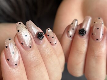 ダイガクドオリ美容室 ネイル(NAIL)の写真/指先からモテ可愛♪理想のデザインが叶う！お洒落な持ち込みOKサロン♪