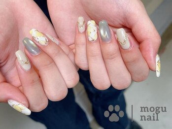 モグネイル(Mogunail)/5,6月定額Bコース/レモンネイル