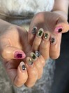 宝石ネイル!