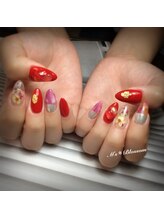 ネイルサロンアンドスクールエムズブロッサム(Nailsalon & school M's Blossom)/スカルプアート込コース
