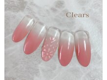 ビューティーネイルサロン クリアーズ(Clears)/先端にこっそり陶器ネイル