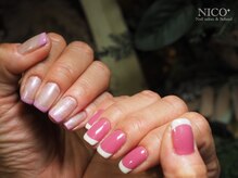 ニコプラス(NICO+)/自爪育成(フレンチ)