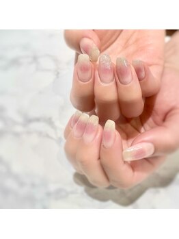 ルームヘアネイル 曙橋店(Room hair nail)/チークマグネットグラデーション