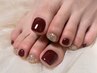 Foot【初回オフ無料◎】simpleネイルコース新規￥5200/再来￥6200