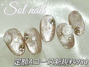 ソルネイル 池袋(Sol Nail)/定額マグネットネイル
