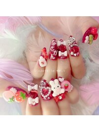 スカルプ/長さ出しネイル